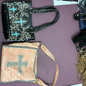 Bundle ! Montana west 2 purses! Both gentle worn